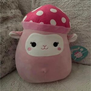 Squishmallow Lamb Mushroom Elsa 8”